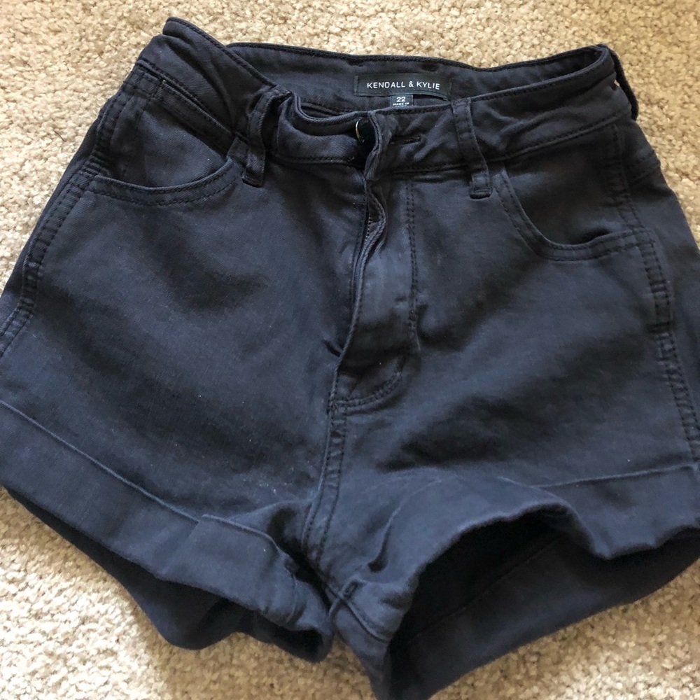 Kendall x Kylie high waist shorts